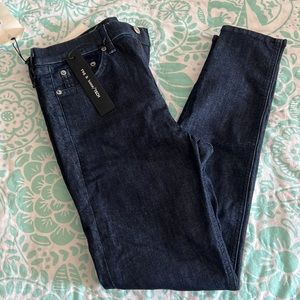 Rag & Bone High Rise Ankle Skinny Jeans